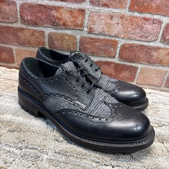 Joseph Cheaney & Sons Wing Tip Shoes Men’s Sz 10.5 - Picture 1 of 14